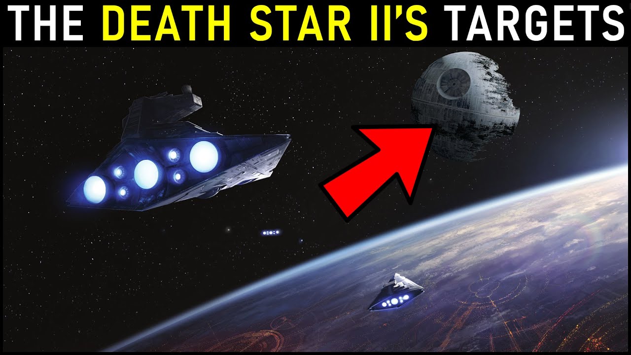 The planets PALPATINE planned to destroy with the SECOND DEATH STAR | Star Wars Legends