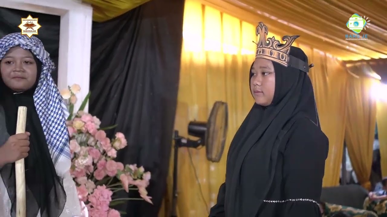 DRAMA MUSIKAL: kisah nabi Musa AS. oleh santri TPQ BABUSSALAM