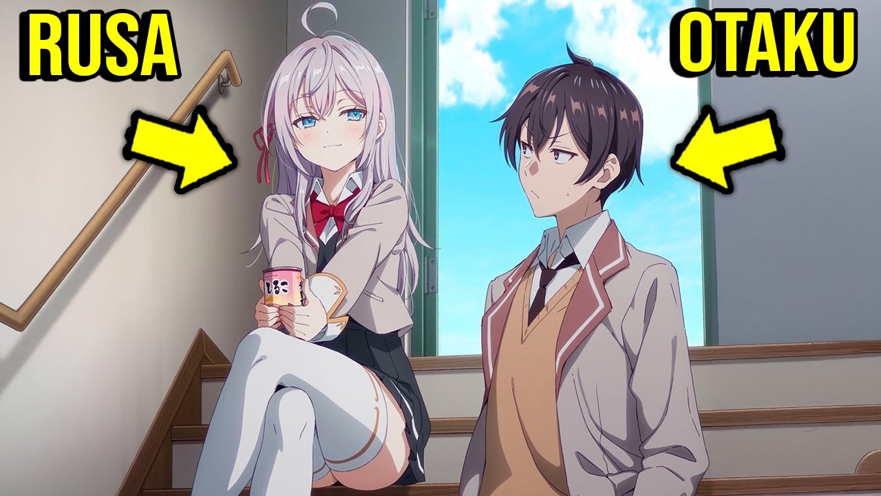 🔶️SU VIDA MEJORÓ CUANDO LOGRÓ ENAMORAR A UNA RUSA (1-12) | Tokidoki Bosotto Rusia-go Resumen