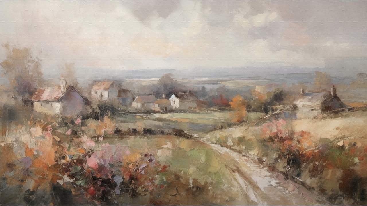 Frame TV Art Impressionism Countryside | Frame TV Art Wallpaper | Frame TV Screensaver 4K | 8hr 4K