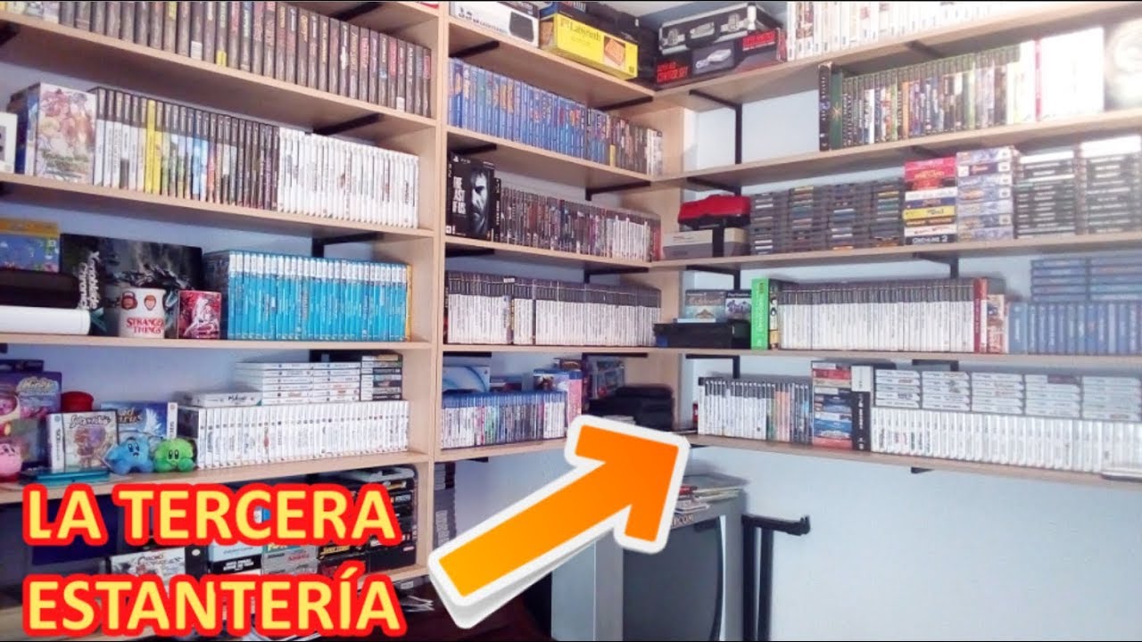 LA TERCERA ESTANTERÍA (y mis consolas favoritas)