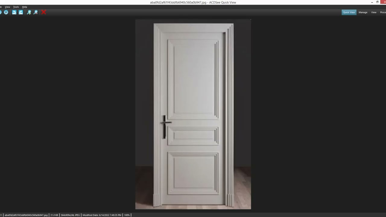 AutoCAD 3D Modeling, Door Drawing Tutorial, 3D-моделирование AutoCAD, учебник по черчению  дверей,