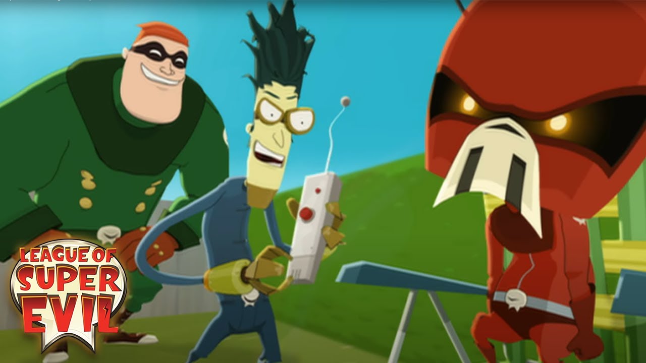 Justice Gene/Table for Four : Episode 2 | League of Super Evil | Cartoons for Kids