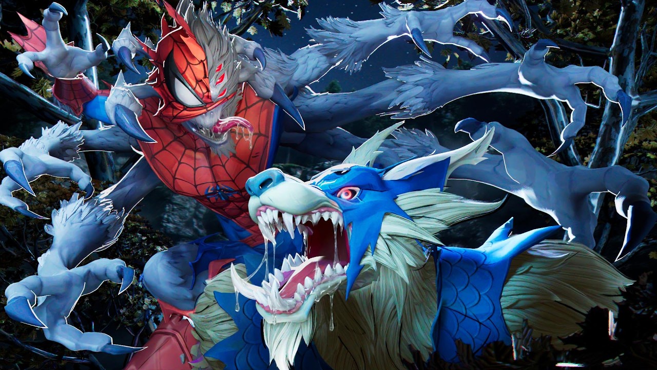 We spent 200hours to animate MAN SPIDER!