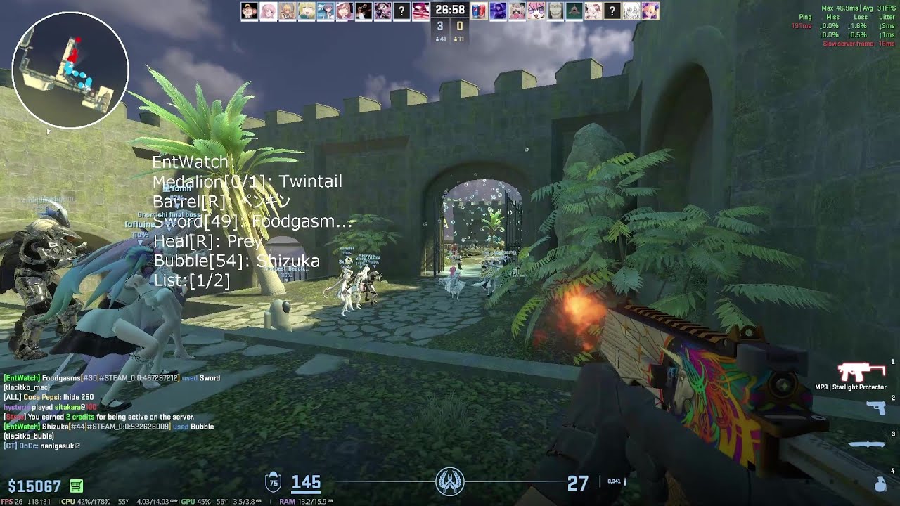 CS2 - Zombie Escape - ze_pirates_port_royal (Stage 4 & 5) on POSSESSION Server
