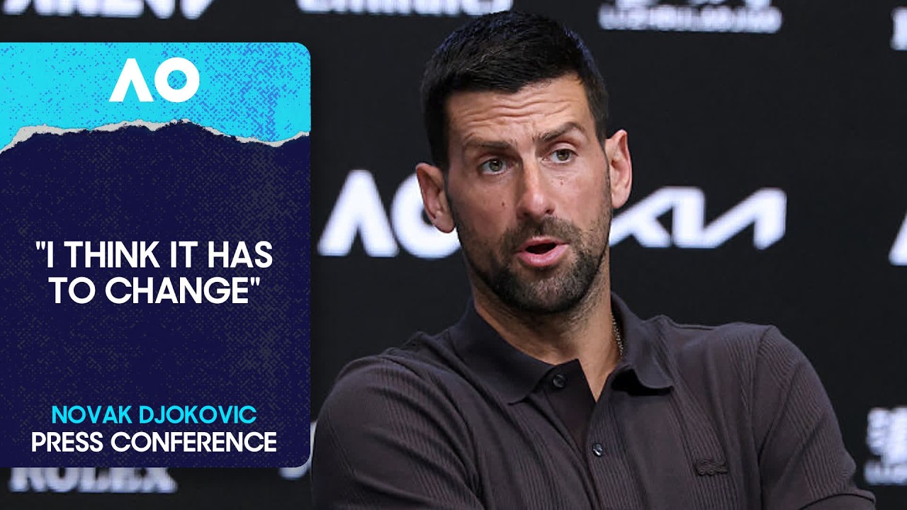 Novak Djokovic Press Conference | Australian Open 2026 Pre-Event