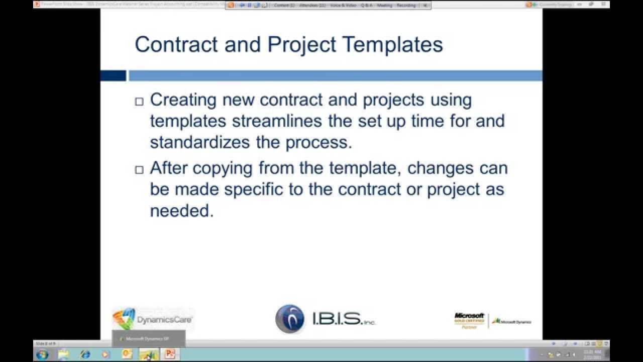 Project Accounting