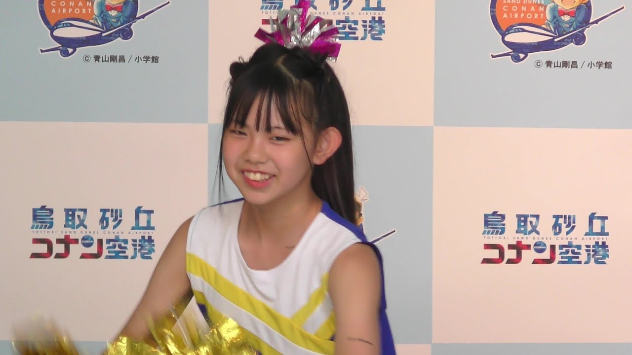 【りのあ】チアダンスRAINBOW鳥取「Girlfriend / Avril Lavigne」2024.8.4【サマーフェスタ2024with 山陰三ッ星マーケット】