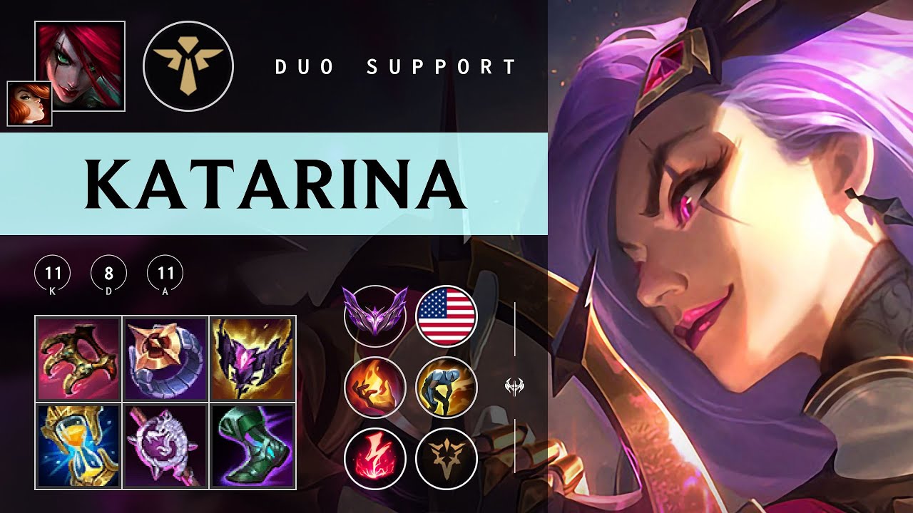 Katarina Support vs Nautilus - NA Master Patch 25.24