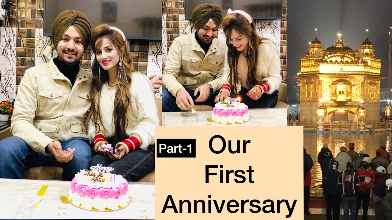 OUR 1st ANNIVERSARY AND NEW YEAR CELEBRATIONS || Part-1 || FAMILY FUN || JASS ARSH || Vlog 16