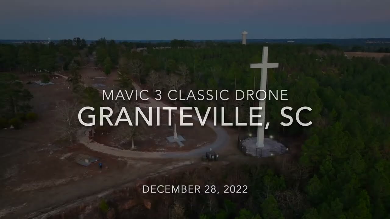 Mavic 3 Classic flight over Graniteville, SC. December 28, 2022
