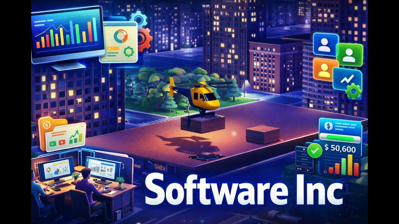 Lets Play - Software Inc - פרק 13 - מגיעים ל200 מיליון דולר וקונסולה חדשה