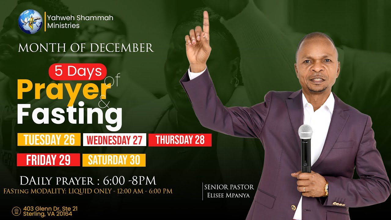 Friday Service December 29th, 2023 | Prayer Against Demonic Attacks | Pastor Colombe