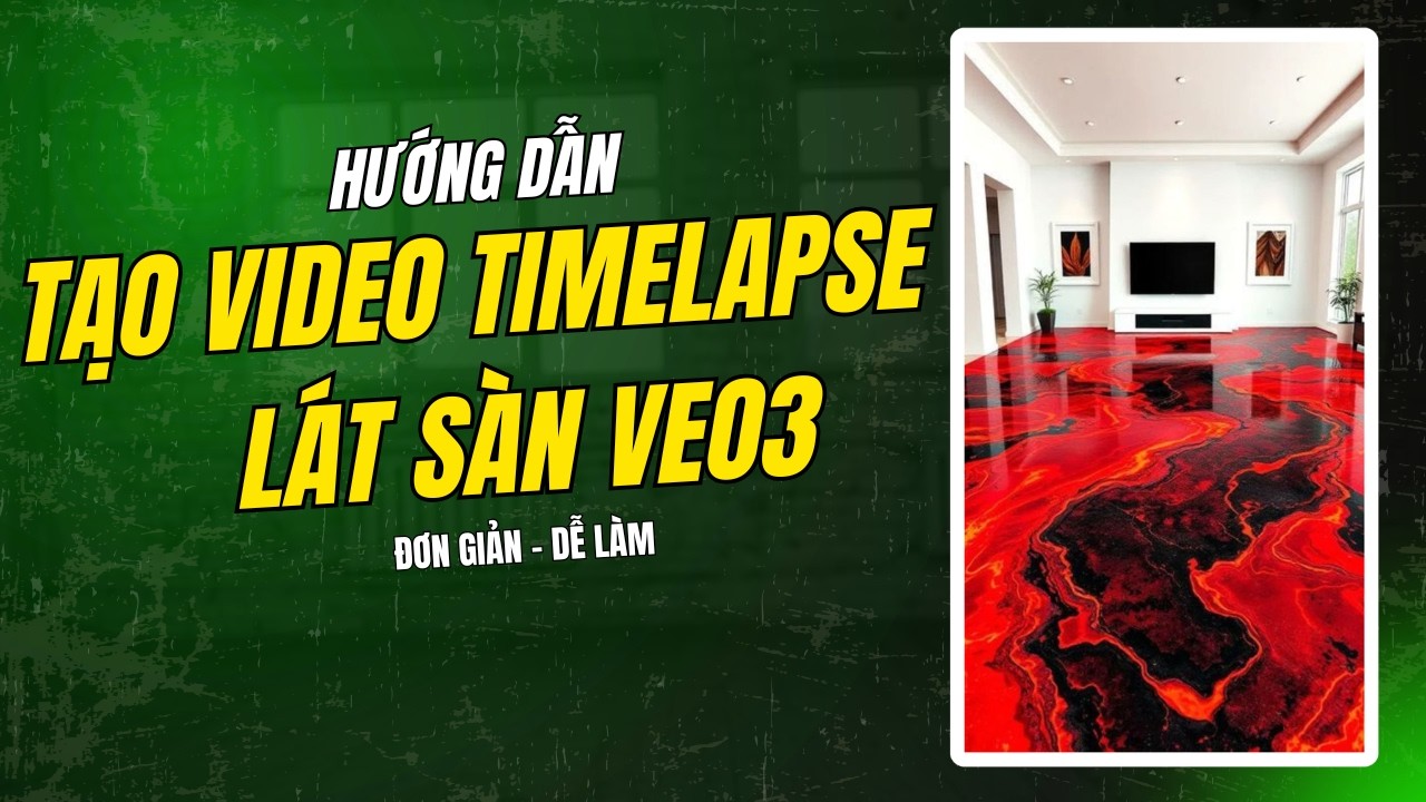 Hướng Dẫn Tạo Video Timelapse L&aacute;t S&agrave;n Bằng AI Cực Đơn Giản