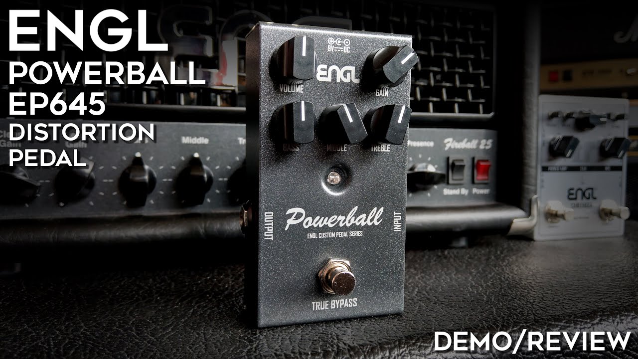 ENGL Powerball Distortion Pedal! Does It Sound Like An Amp?