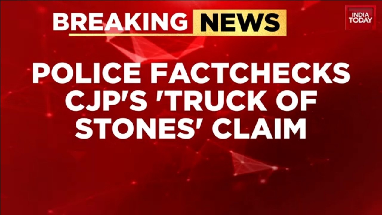 Delhi Police Denies Stone Truck Conspiracy Allegations Near Jantar Mantar | Jantar Mantar Protest