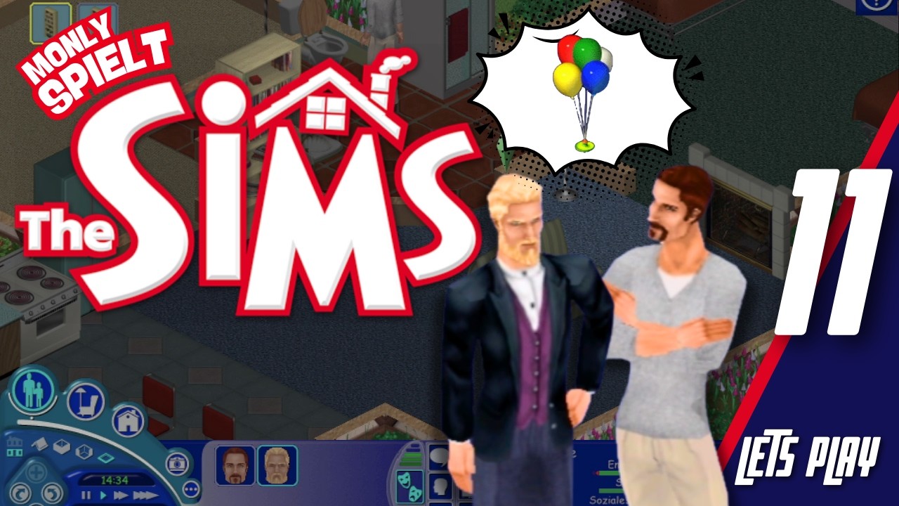 Die Macht der Partyballons 🥵 Let's Play DIE SIMS Folge 11 (Re-Release 2025, Legacy Complete Edition)