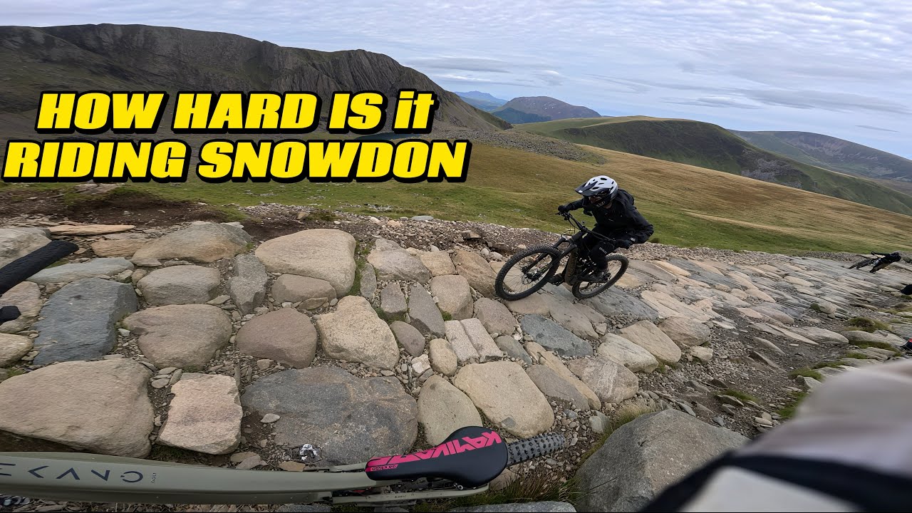 POV: You Thought Riding Snowdon Would Be Easy… Llanberis path up, Ranger path down