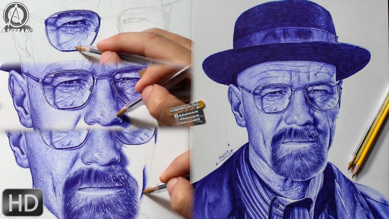 TEXTURA DE PIEL/ COMO DIBUJAR UN ROSTRO CON BOLÍGRAFO
