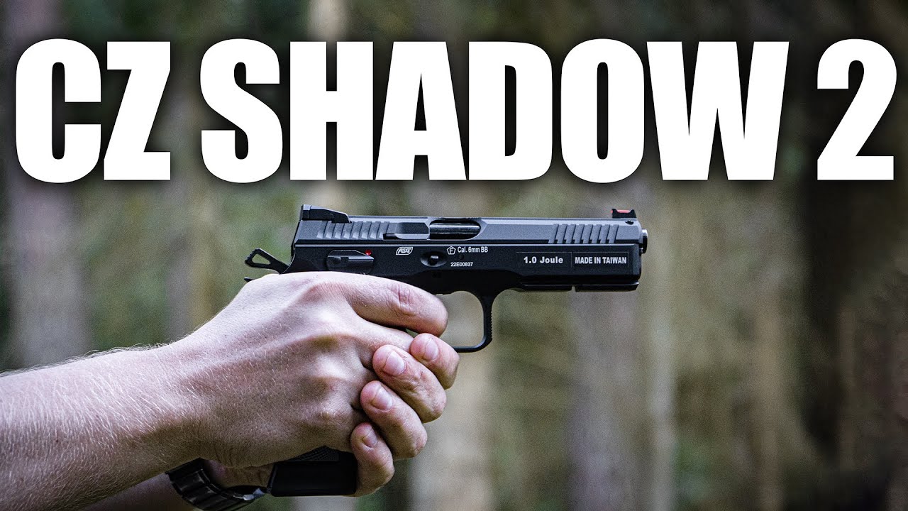 ASG CZ SHADOW 2 - Nowa klamka Ulata | Recenzja - Opis - Test - Drobny tuning