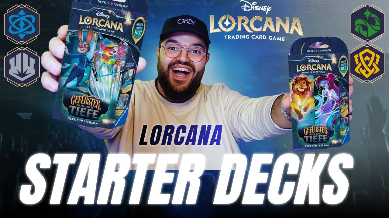SET 10 STARTERDECKS SIND INSANE! | Deepdive & Pack Opening