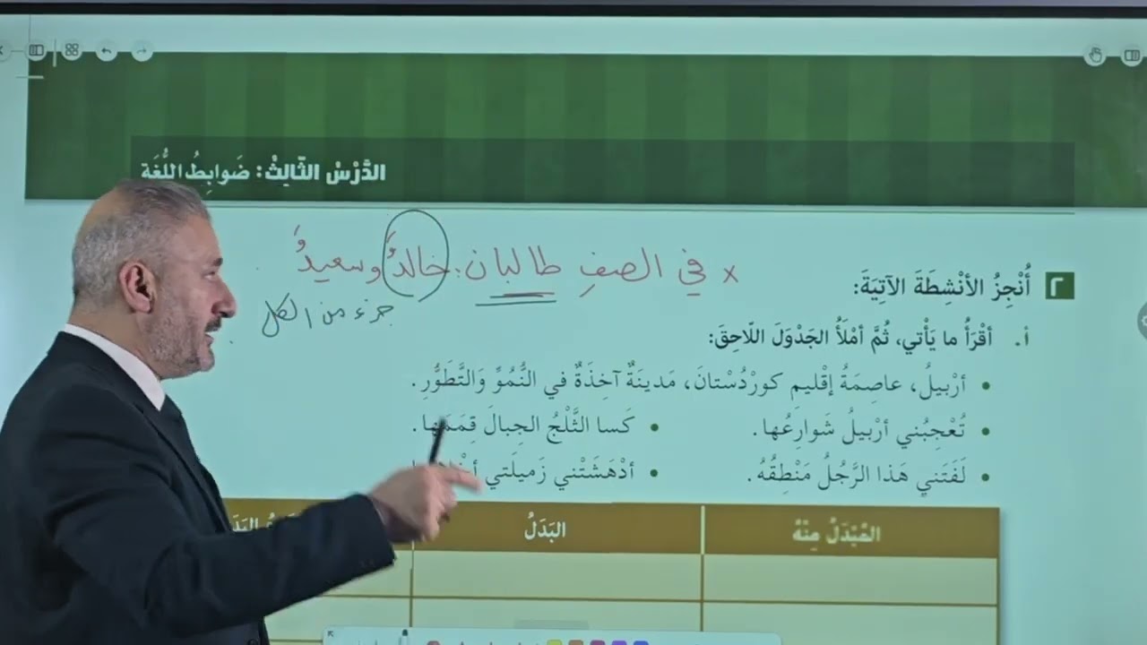 قواعد پۆلی 11 (تمرینات البدل) م.كامەران عبداللە #foryou #education #poli11 