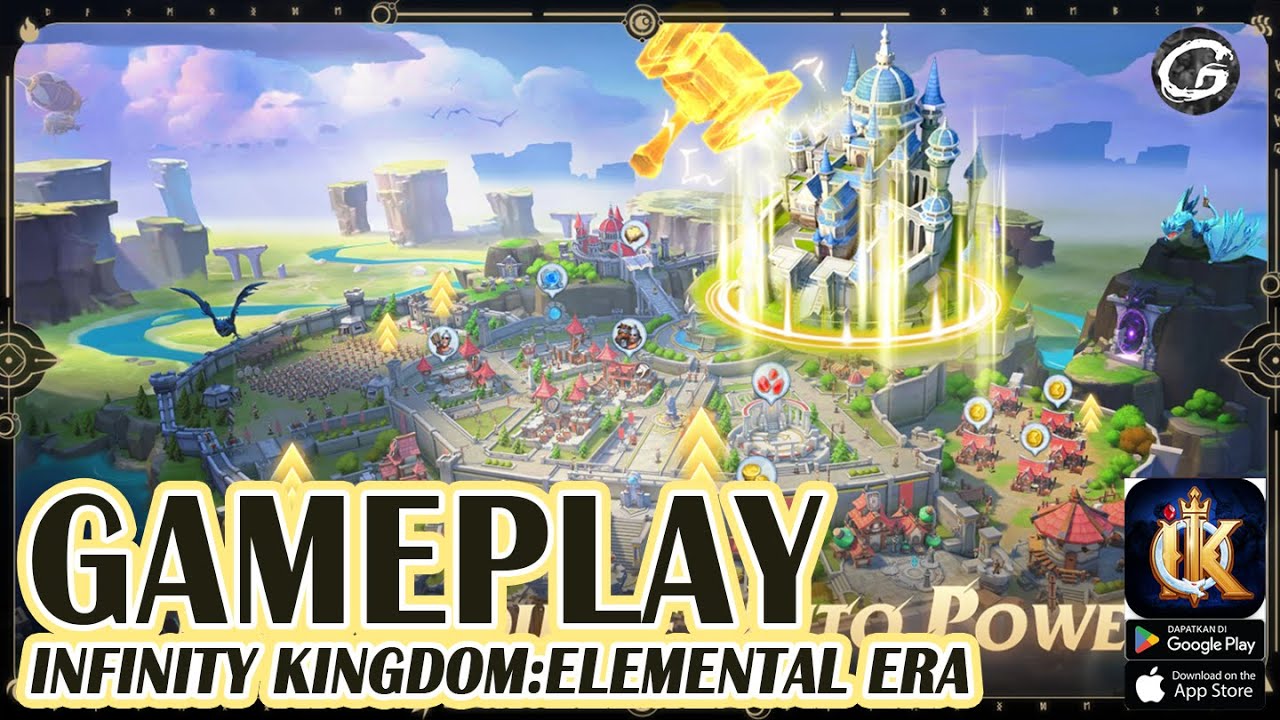 Infinity Kingdom:Elemental Era Gameplay - Mobile Game (Android)