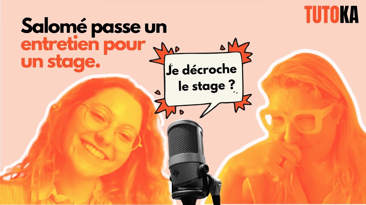 Elle veut décrocher un stage. On la met à l’épreuve.