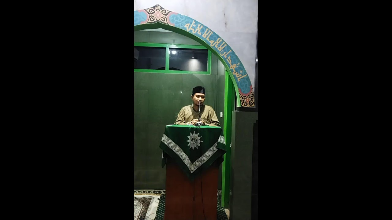 Kultum Tarawih Masjid Al Muttaqin Singojayan