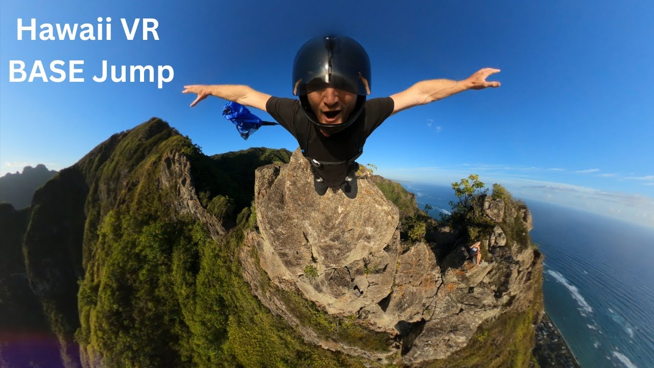 Epic Hawaiian BASE Jump | Immersive 360 VR