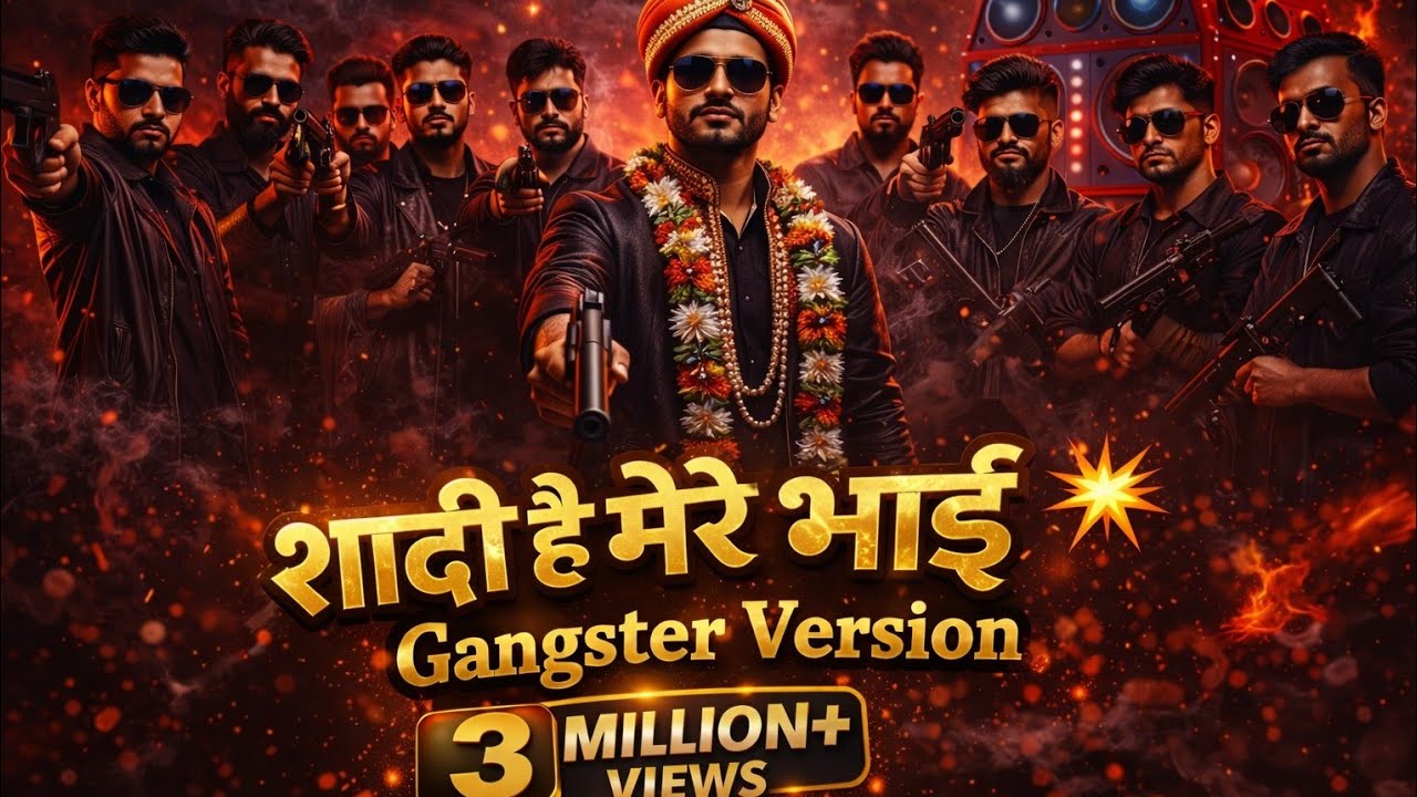 #शादी है मेरे भाई – #Gangster Entry version 💣  | Baraat Special 2026