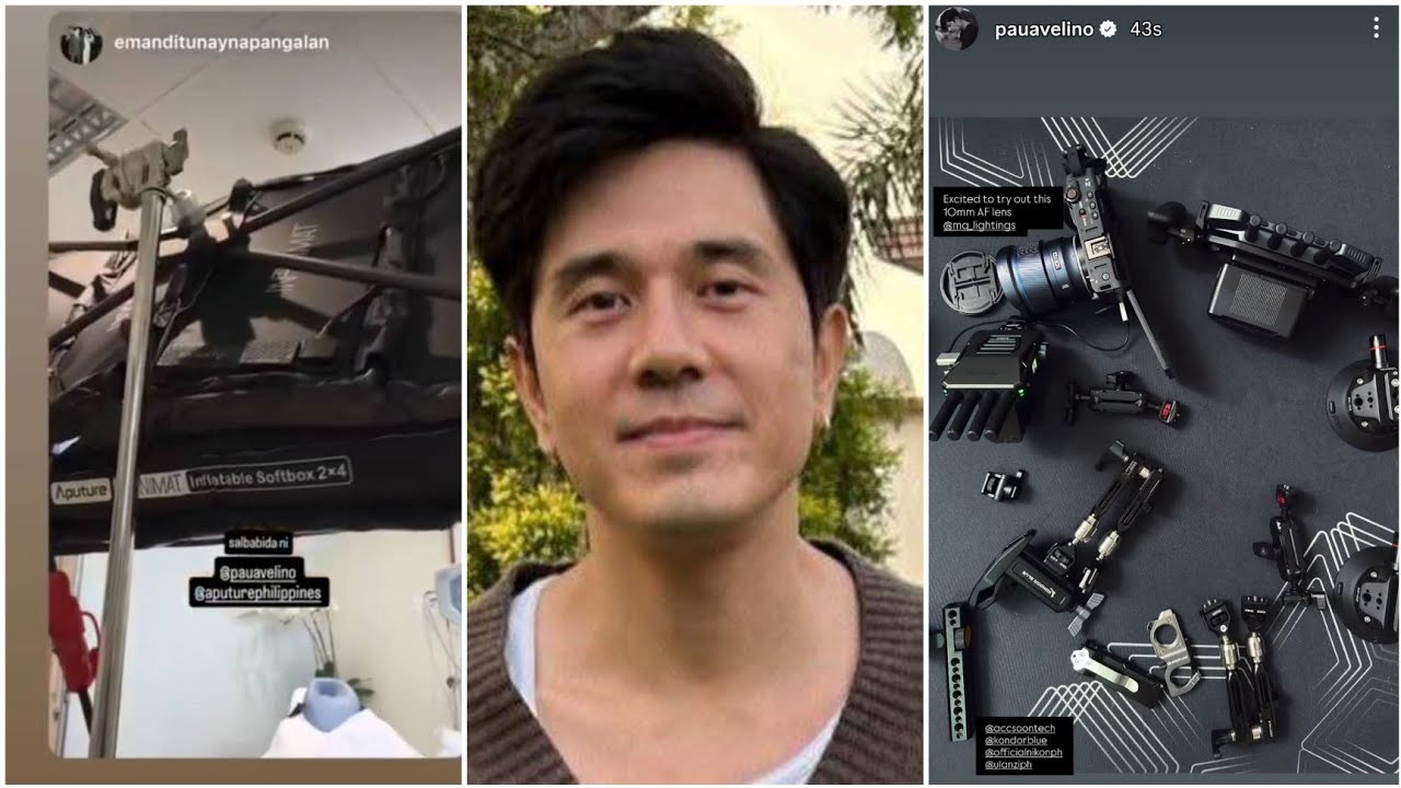 PAULO IDINESPLAY ANG CAMERA AT GAMIT SA PAG SHOSHOOT‼️MAY PINAGHAHANDAAN NGA BA❓