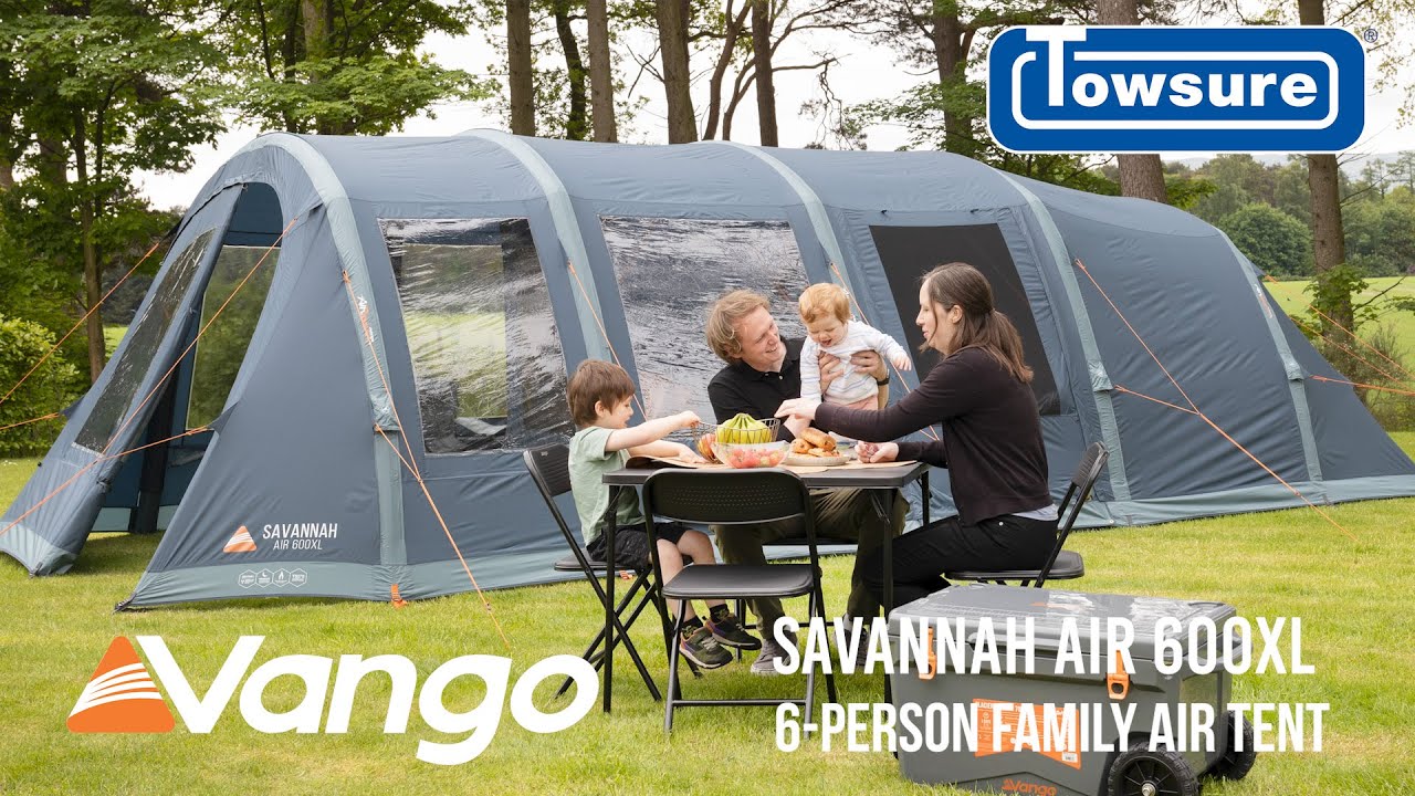 Vango Savannah Air 600XL Family Airbeam Inflatable Tent