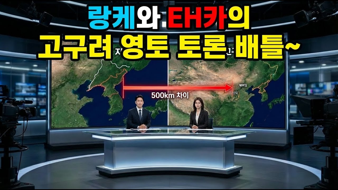 고구려 전성기 영토-강단학계 vs 재야사학 가상 토론
