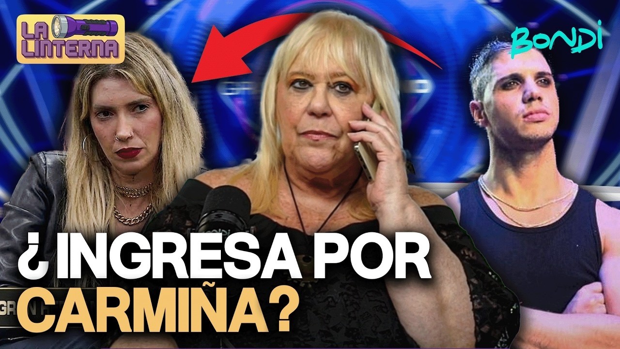 ¿EL CONE QUIROGA ENTRA POR CARMIÑA A GH? | LA LINTERNA 12/03 | #bondi #granhermano #chisme