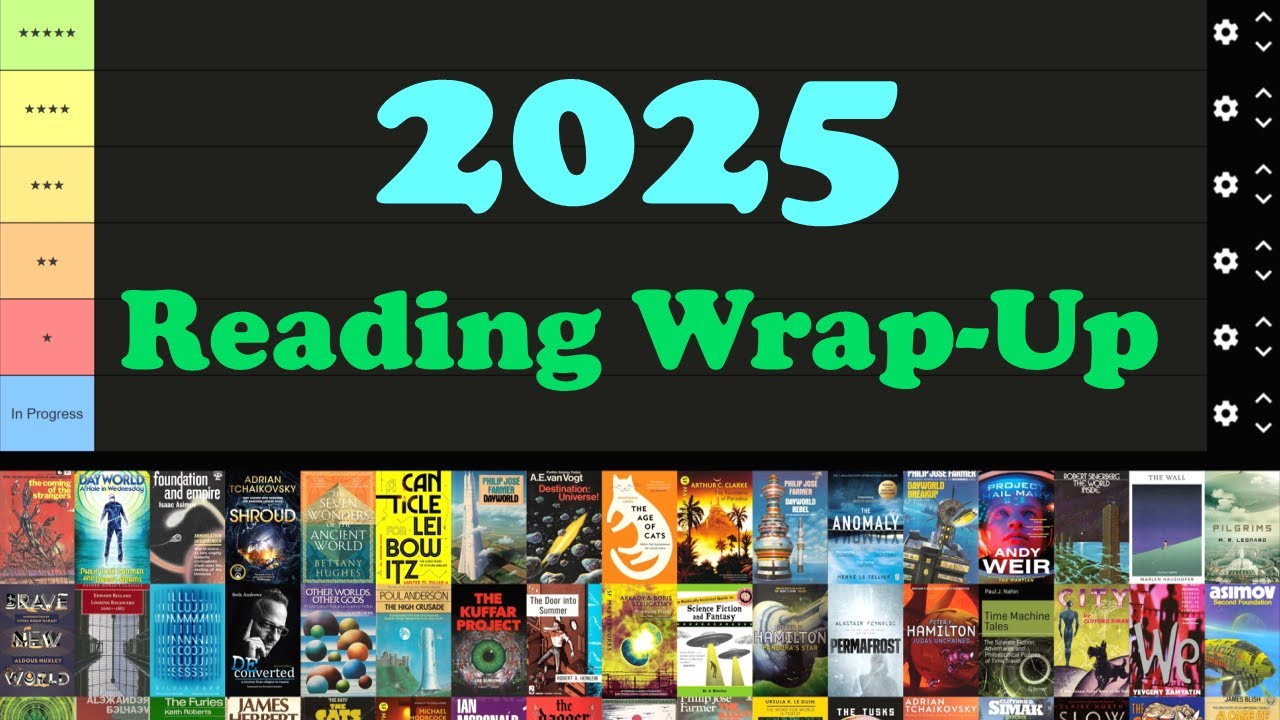 2025 Reading Wrap-Up and Tier Ranking