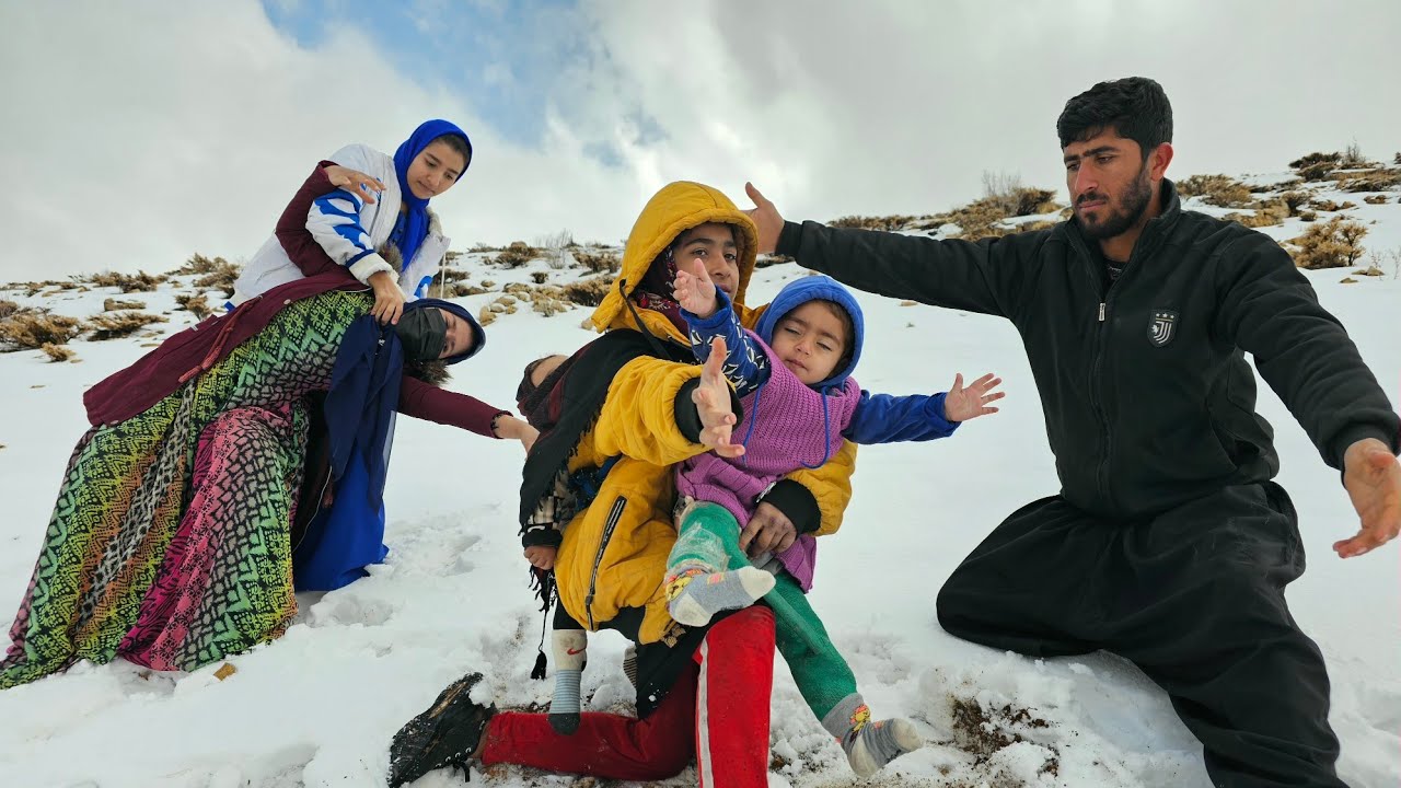 Welcome back; The efforts of a kind father: Bita and Anahita's disappointments in the mountains🙏🚑🚑