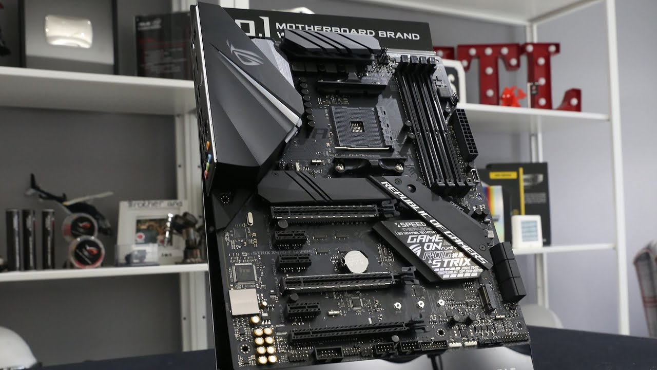 Asus ROG Strix X470 F Preview Ryzen 2 2600X 2700X