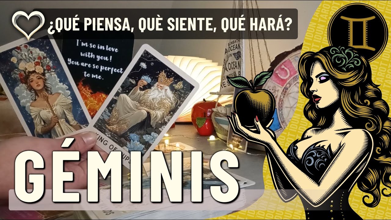 GEMINIS💖CREE QUE ESTAIS PREDESTINADOS, OS AMAIS AMBOS PERO TIENE DUDAS Y MIEDOS, FANTASEA CONTIGO