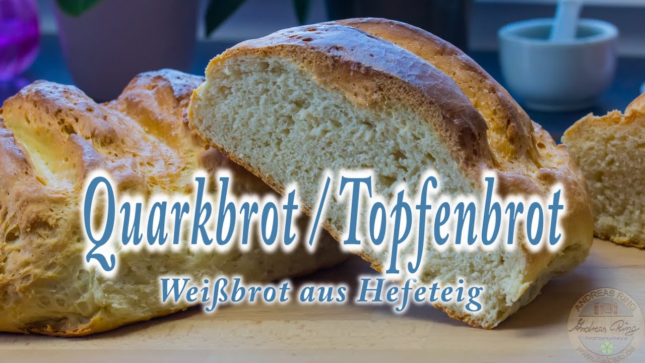 Quarkbrot Topfenbrot schnell selber machen