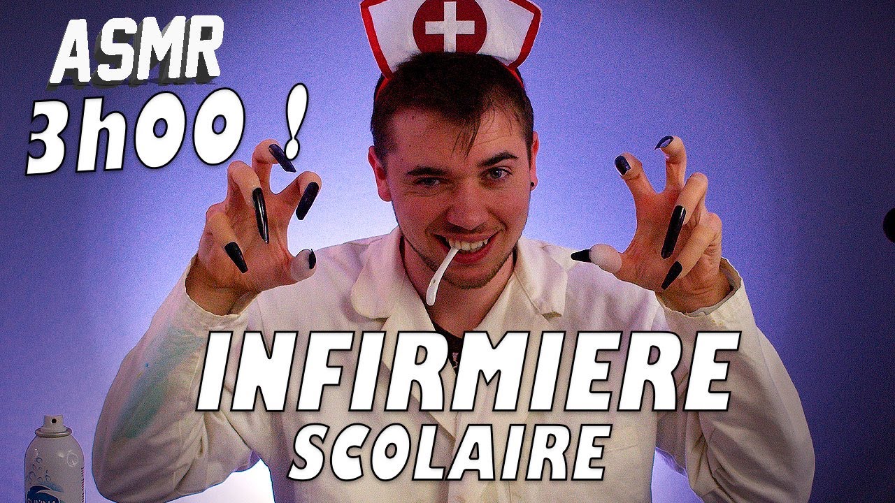 ASMR 3H : LA PIRE INFIRMIERE SCOLAIRE !