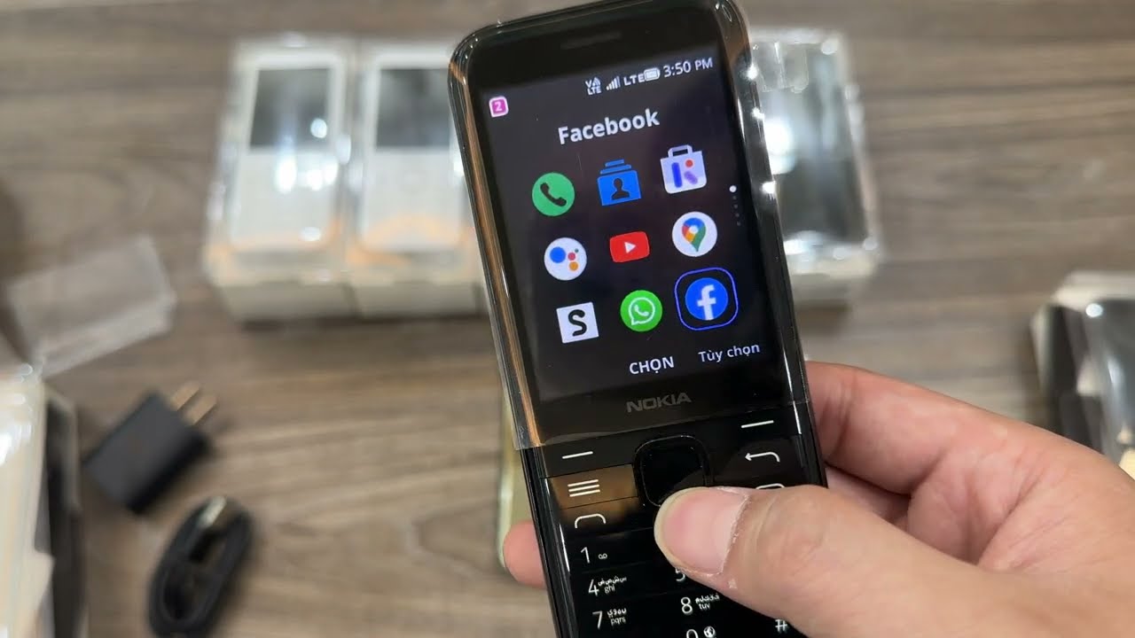 Nokia 8000 4G Fullbox | Sẵn đủ 3 màu trắng, đen, vàng | 0985 150 255