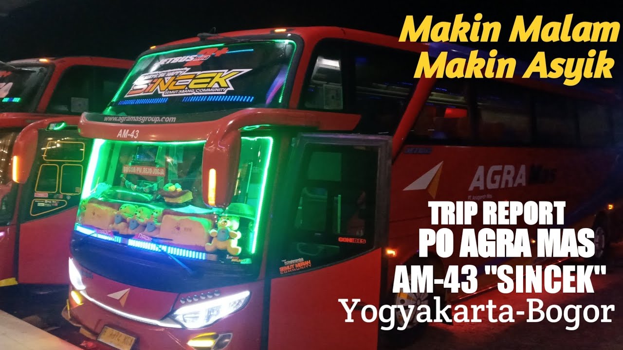 Kekesutan jalur selatan dan menembus padatnya Tol Cipali | Trip Report PO Agra Mas Sincek | Part 2