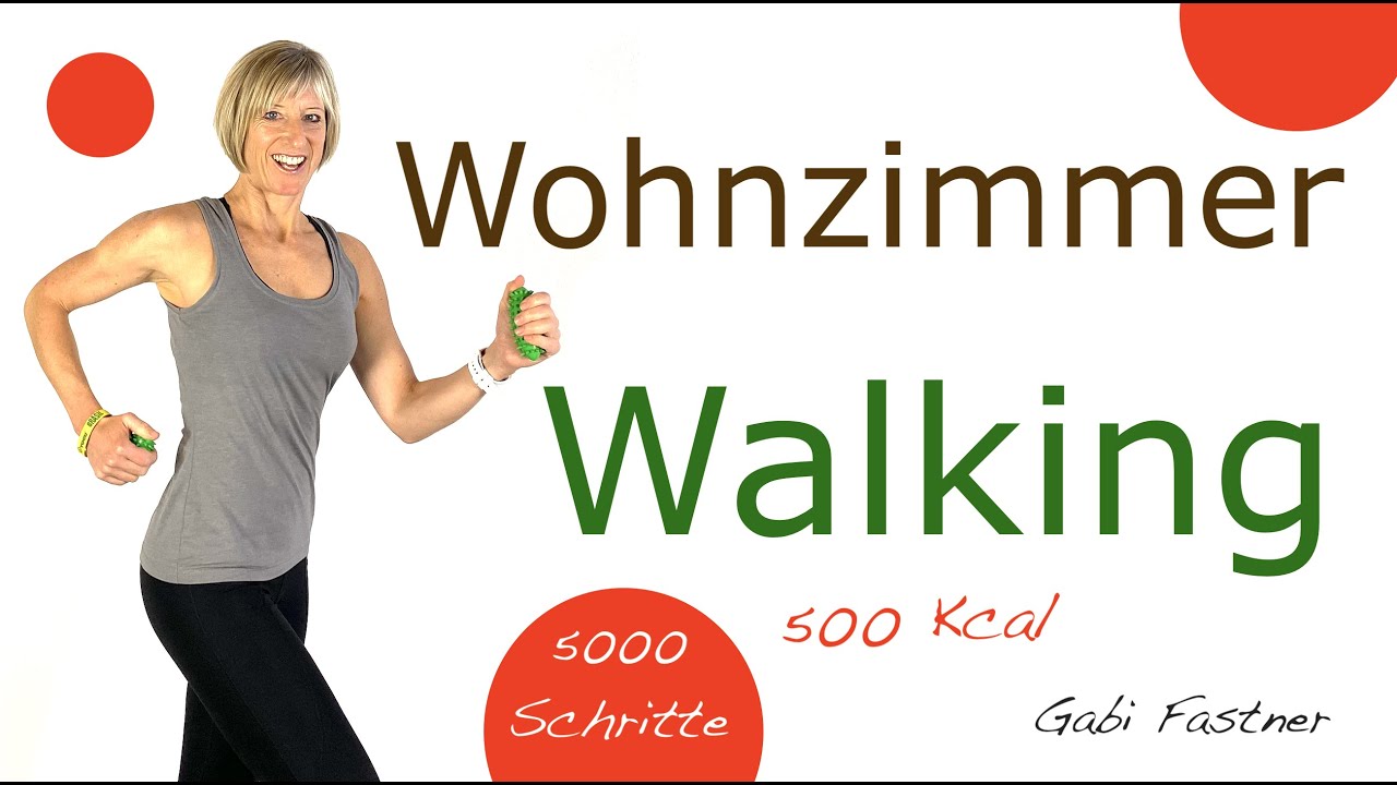 🏚 50 min. Wohnzimmer-Walking | ca. 500 Kcal und 5000 Schritte