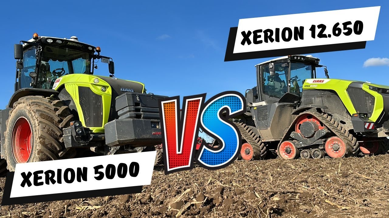 CLAAS XERION 5000 VS XERION 12.650 /  Opinia Haase Farm /