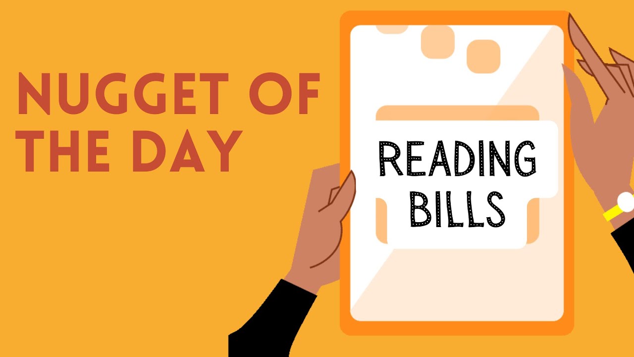 WA Legislature 101: Reading a Bill