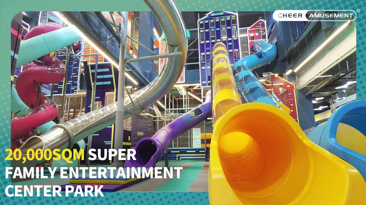 20,000SQM Super Family Entertainment Center Park Designed and Built by Cheer Amusement&reg;!