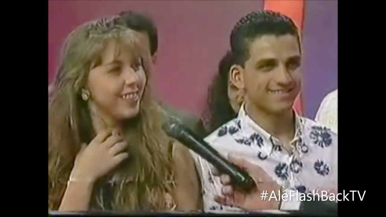Programa S&iacute;lvio Santos SBT 1996 Em Nome do Amor Casais Namoro ou Amizade?✔