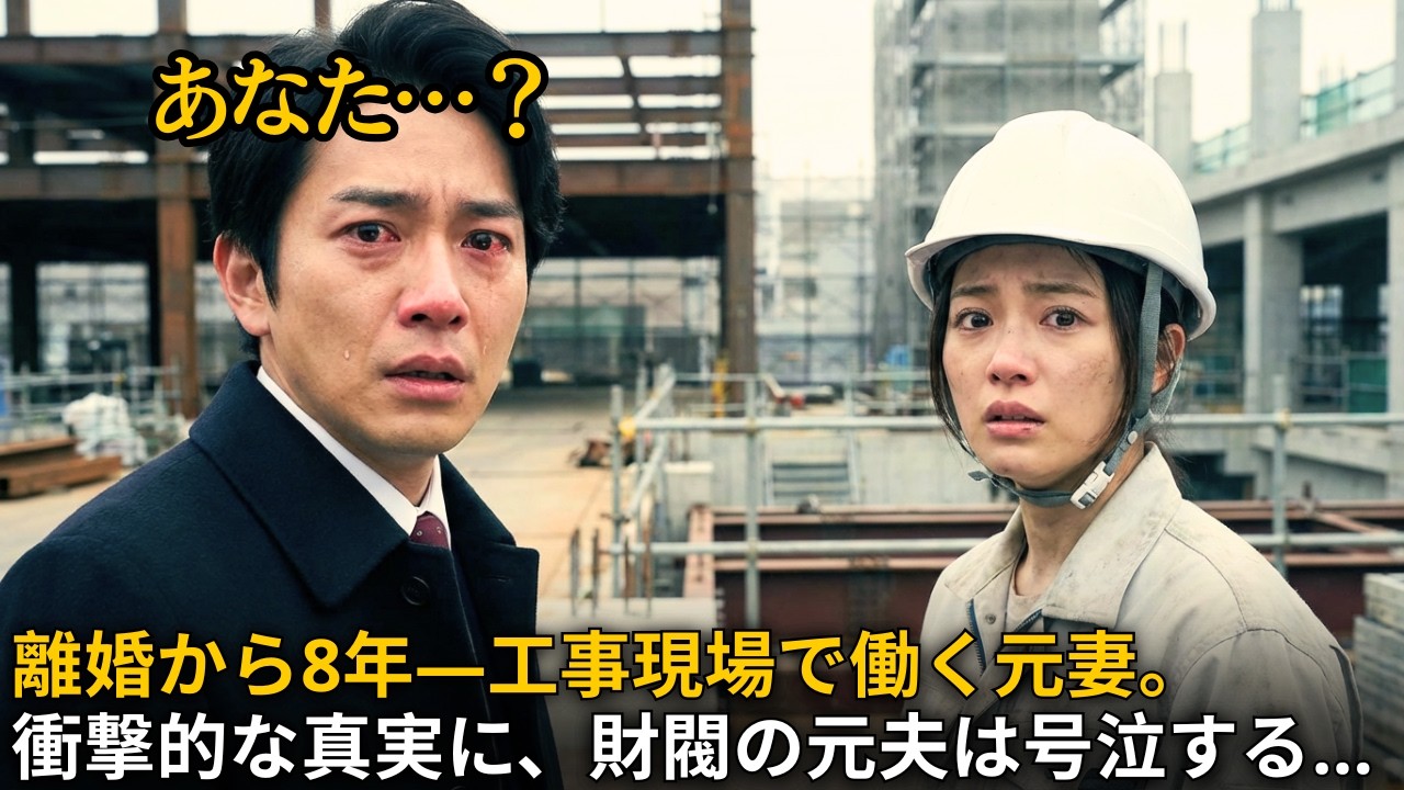 離婚から8年――工事現場で肉体労働をしている元妻。衝撃的な真実に、財閥の夫は号泣する…｜人生の教訓｜オーディオブック