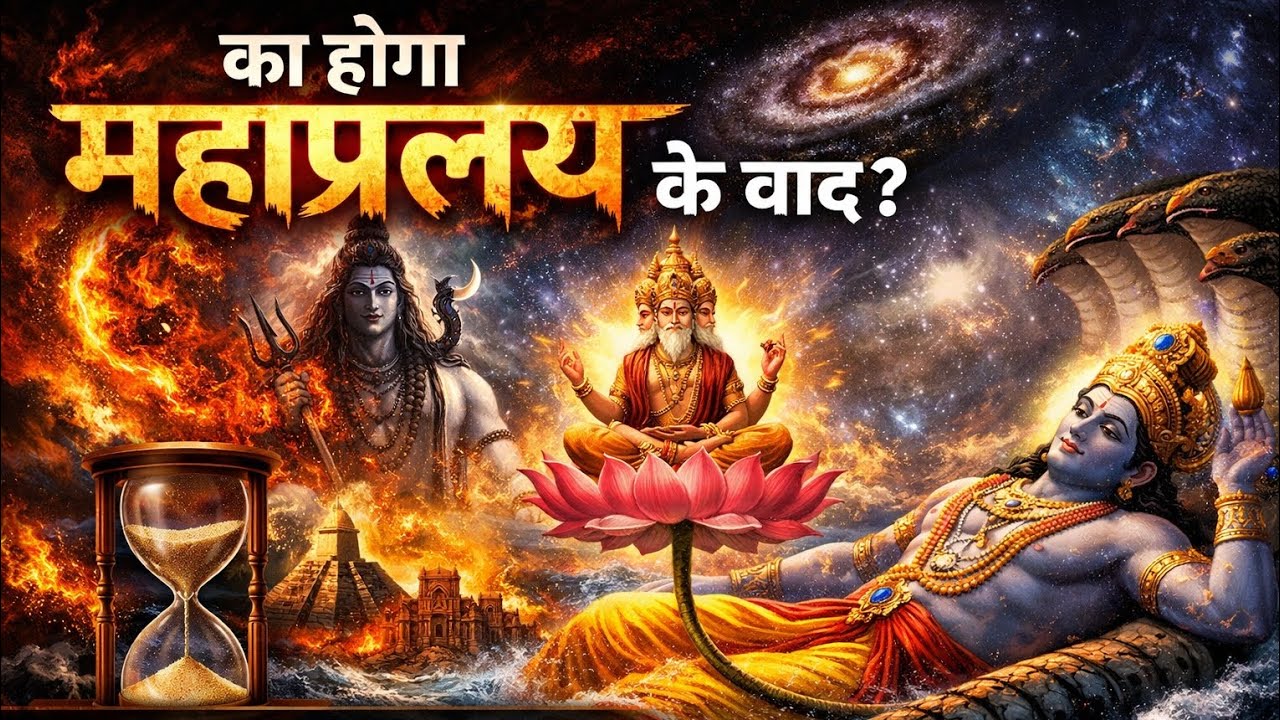 महाप्रलय के बाद कौन बचता है? | ब्रह्मा का अंत, विष्णु का रहस्य | Cosmic Truth Hindi#motivation 